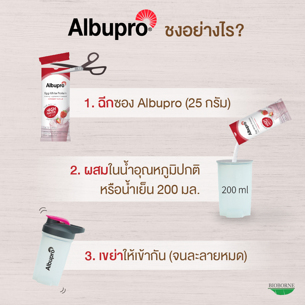 โปรตีนจากไข่ขาว-Albupro